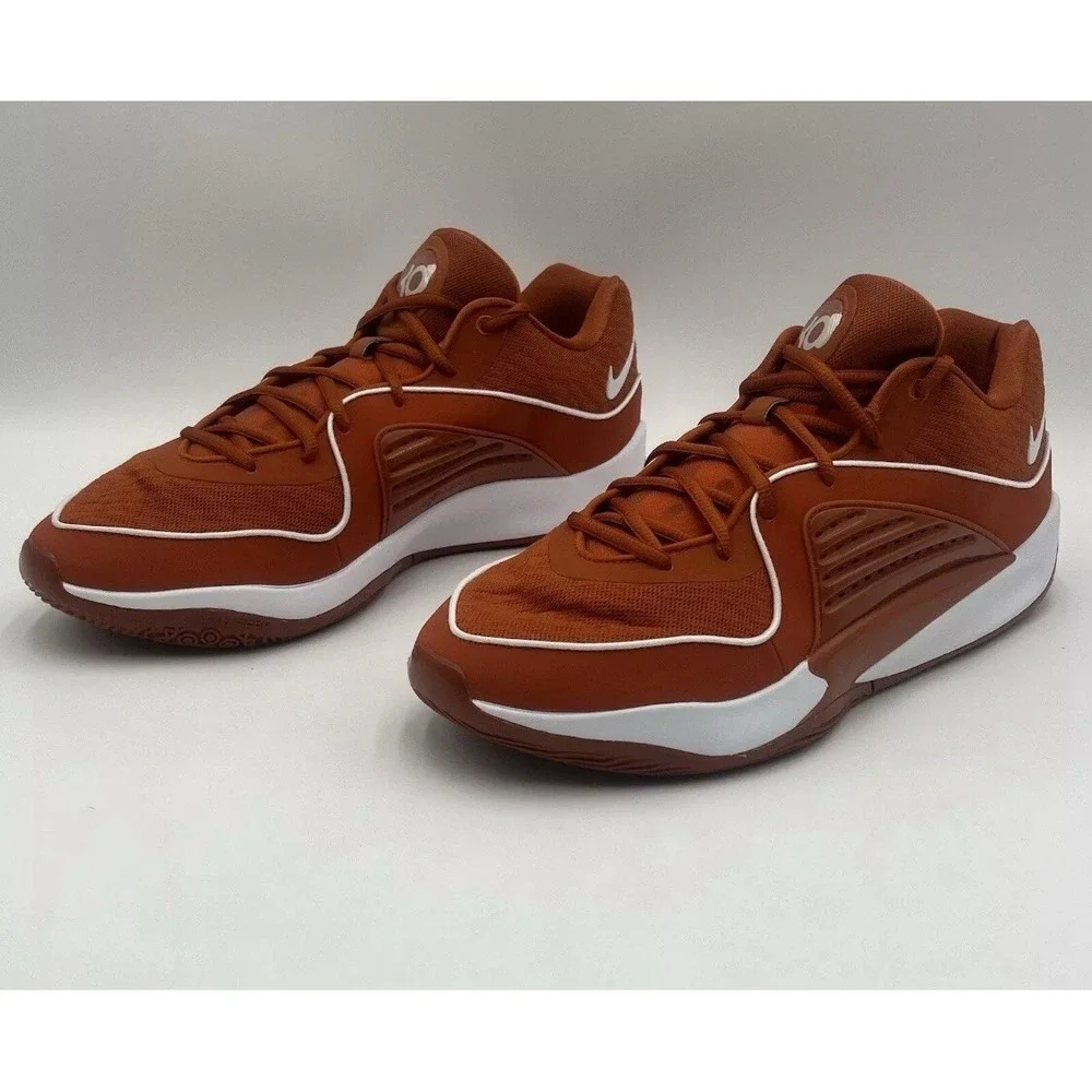 Nike KD 16 Texas Longhorns Orange Basketball Shoes Mens Size 18 New‎ FN7091-800